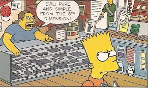 bart simpson comics