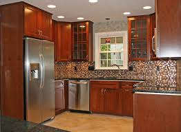 granite kitchen backsplash