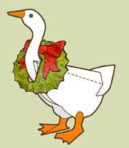 christmas goose