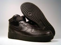 air force ones black