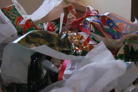 wrapping paper bows
