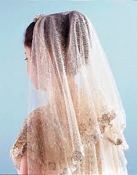 belgian lace veil