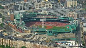 aerial view of fenway park