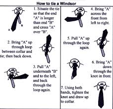 windsor knot tie