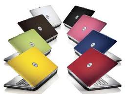 coloured laptop