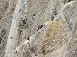 Alex Honnold leading on El Cap