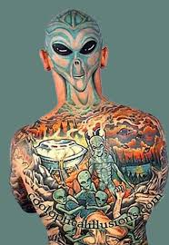 alien tattoos