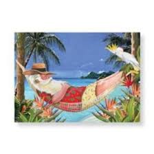 beach christmas card