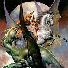Аватари ЕДНОРОГ Unicorn-vs-dragon