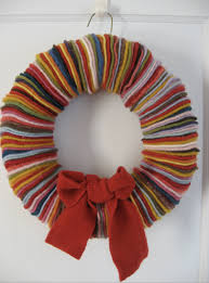 felt wreath