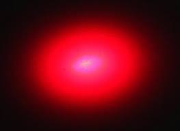 red laser light