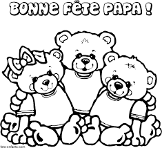 coloriage pour la fete des pere
