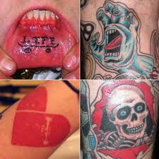 skateboarding tattoos