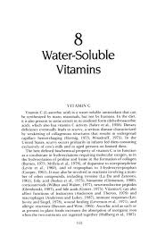 water soluble vitamins