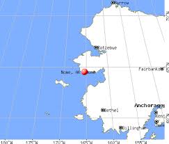 Nome, Alaska map
