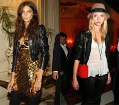 woman leather jackets