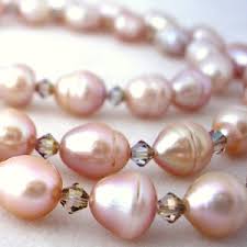 pearls pink
