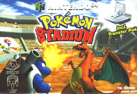 los dos juegos de pokemon Stadium