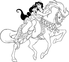 caballo para colorear