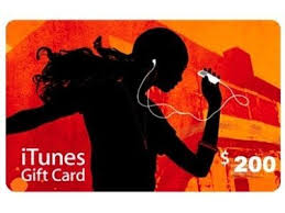 gift card itunes