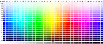 color palette wheel