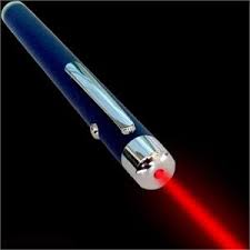 red laser light