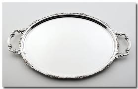 silver platter