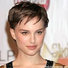 natalie  portman short hair