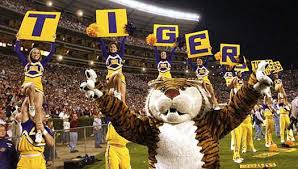 LSUs Live Tiger Mascot,