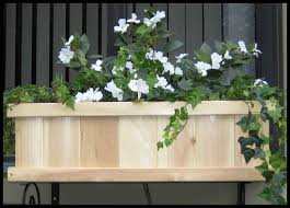 cedar window boxes