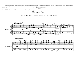 spanish sheet music