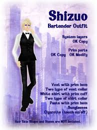 bartender outfit