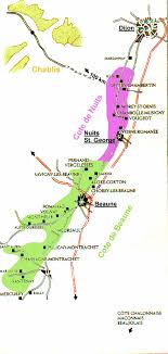 burgundy wine maps