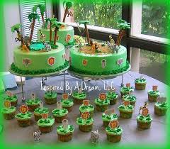baby shower jungle decorations