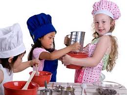 kid cooking