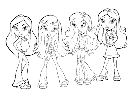 bratz color book