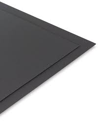 black mounting board