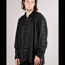 black mens shirt