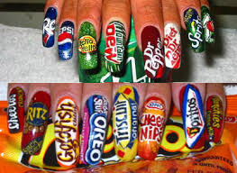 painted nails