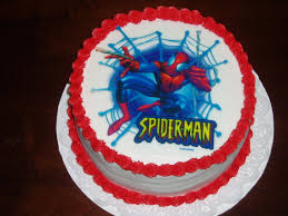 spiderman cake decorations