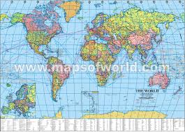 earth map political