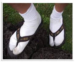 flip flop sock