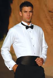 black wing collar shirt