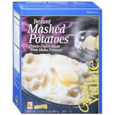 dehydrated potatoes