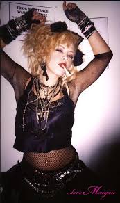 madonna lace gloves
