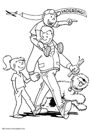 coloriage pour la fete des pere