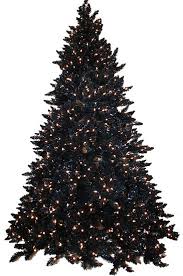black xmas trees