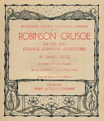 robinson crusoe the book