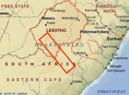 drakensberg maps
