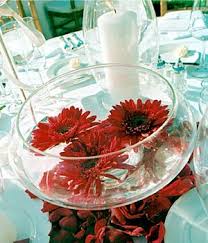 floating flower centerpiece